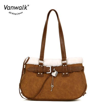 Vanwalk กระเป๋าสะพายไหล่สำหรับฟาร์มกันน้ำ V2847