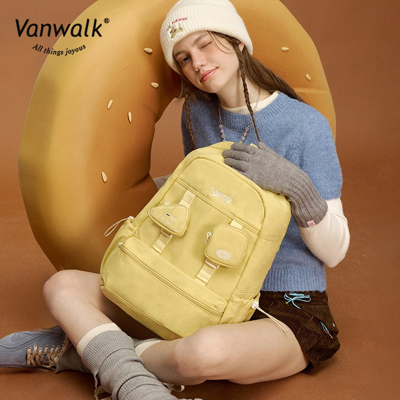 Vanwalk กระเป๋าเป้พิซซ่าน้ำหนักเบา V2855