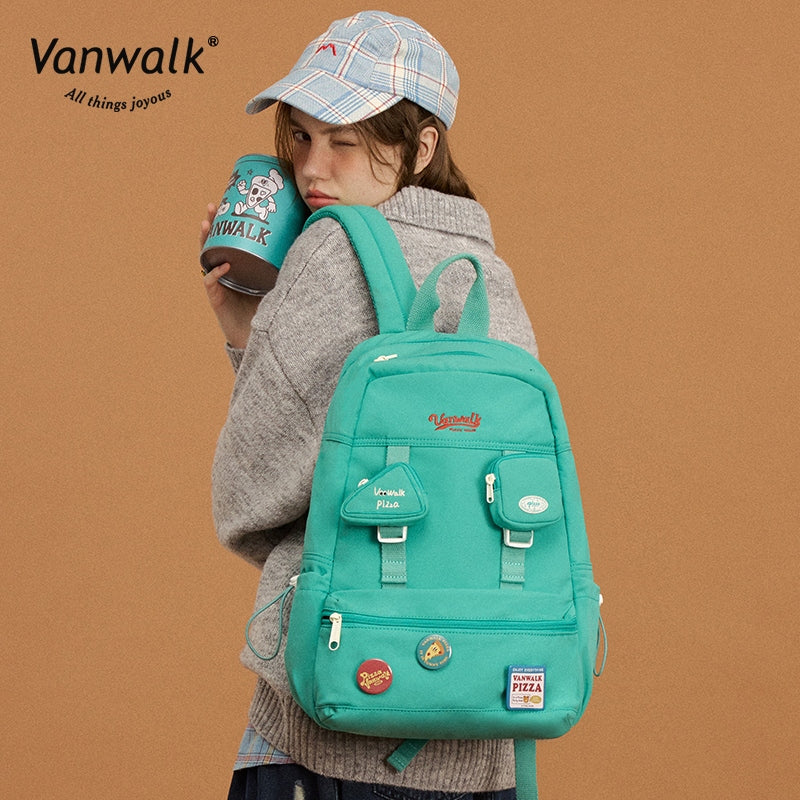 Vanwalk กระเป๋าเป้พิซซ่าน้ำหนักเบา V2855