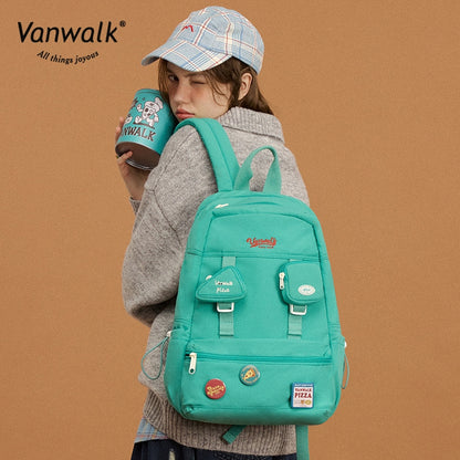 Vanwalk กระเป๋าเป้พิซซ่าน้ำหนักเบา V2855