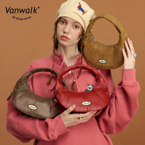 Vanwalk กระเป๋าสะพายข้างแฟชั่นพิซซ่า V2856