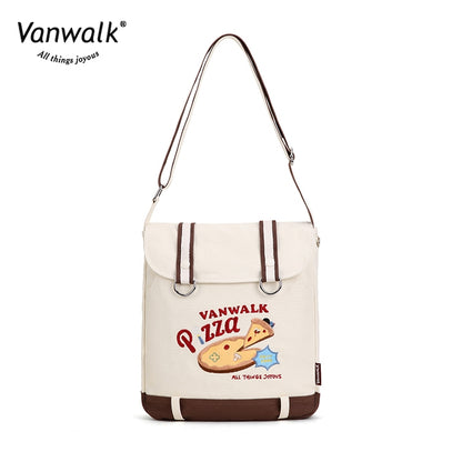 Vanwalk กระเป๋าสะพายข้างพิซซ่า น้ำหนักเบา V2859