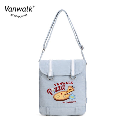 Vanwalk กระเป๋าสะพายข้างพิซซ่า น้ำหนักเบา V2859