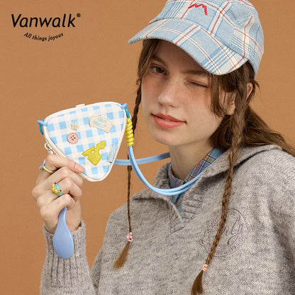 Vanwalk กระเป๋าใส่เหรียญพิซซ่าน่ารัก VS23