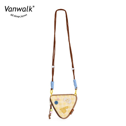 Vanwalk กระเป๋าใส่เหรียญพิซซ่าน่ารัก VS23