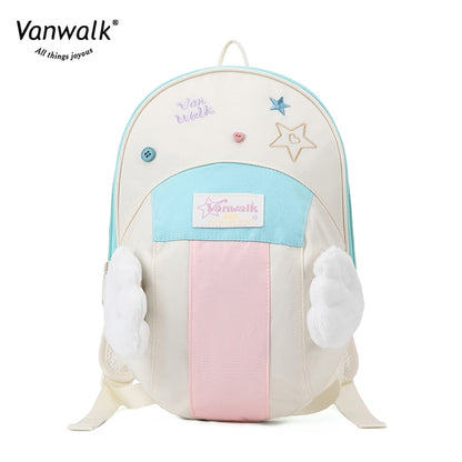Vanwalk Fashion Streetwear Ransel Lucky Star V2880