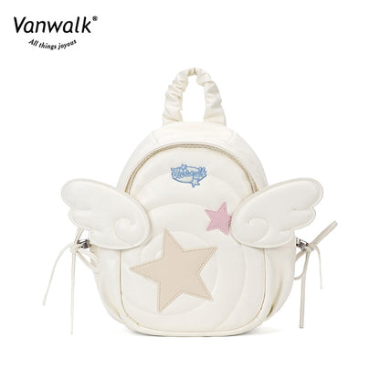 Vanwalk กระเป๋าน่ารัก Lucky Star กระเป๋าเป้ V2875