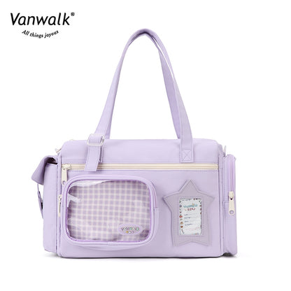 Vanwalk กระเป๋าสะพายข้าง Lucky Star กันน้ำ มีหลายช่อง V2887