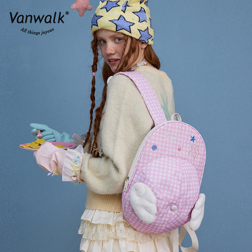 Vanwalk 时尚街头风幸运星背包 V2880