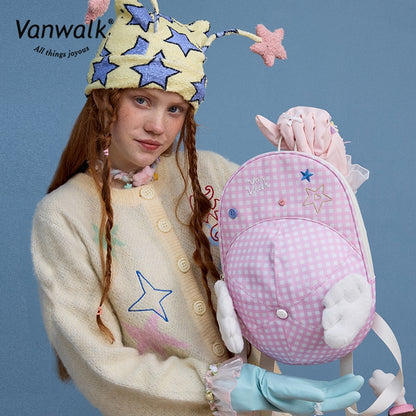 Vanwalk Fashion Streetwear Ransel Lucky Star V2880