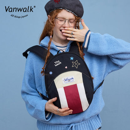 Vanwalk Fashion Streetwear Ransel Lucky Star V2880