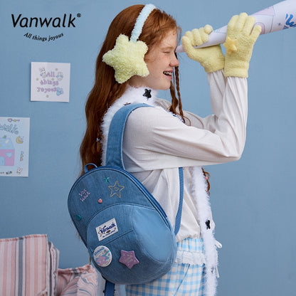 Vanwalk Fashion Streetwear Ransel Lucky Star V2880