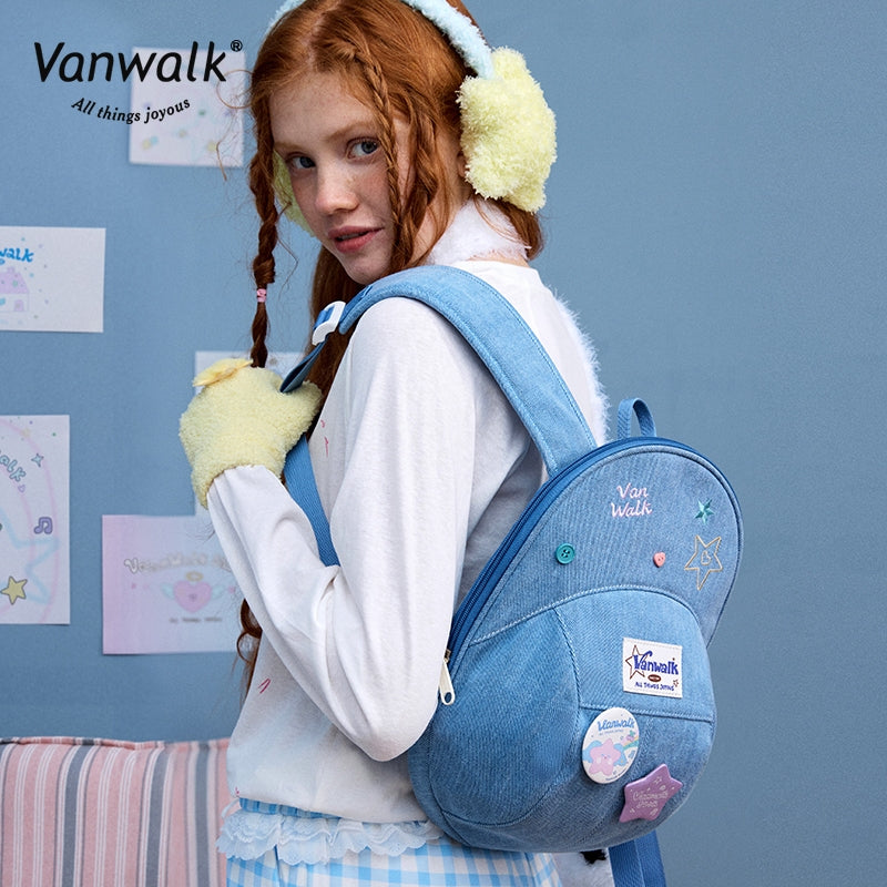 Vanwalk Fashion Streetwear Ransel Lucky Star V2880
