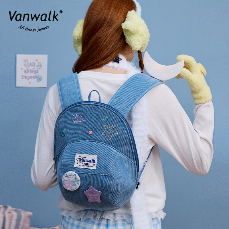 Vanwalk Fashion Streetwear Ransel Lucky Star V2880