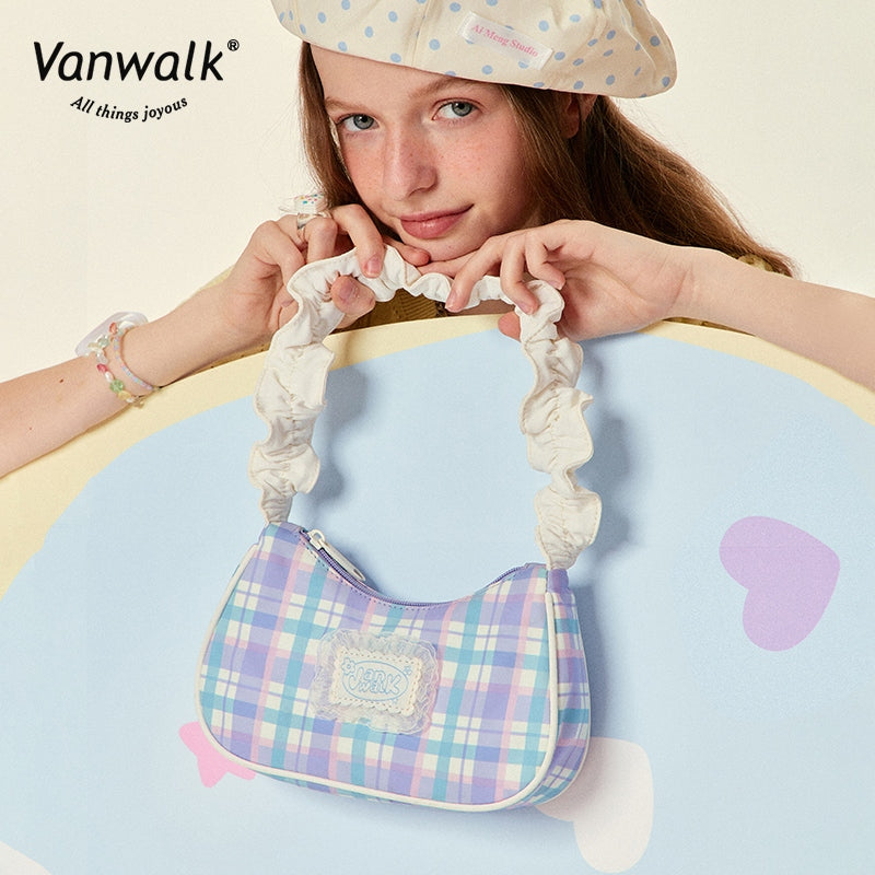 Vanwalk กระเป๋าสะพายไหล่สไตล์หรู V2815