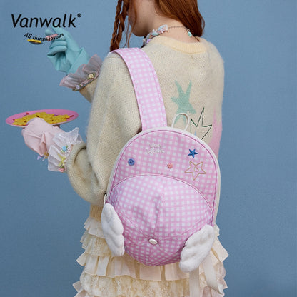 Vanwalk Fashion Streetwear Ransel Lucky Star V2880