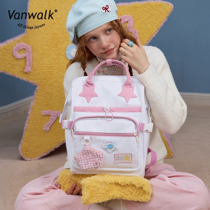 Vanwalk กระเป๋าเป้กันน้ำ Lucky Star รุ่น V2886