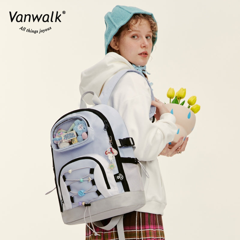 Vanwalk กระเป๋าเป้สวนขนาดเล็กกันน้ำ V2749