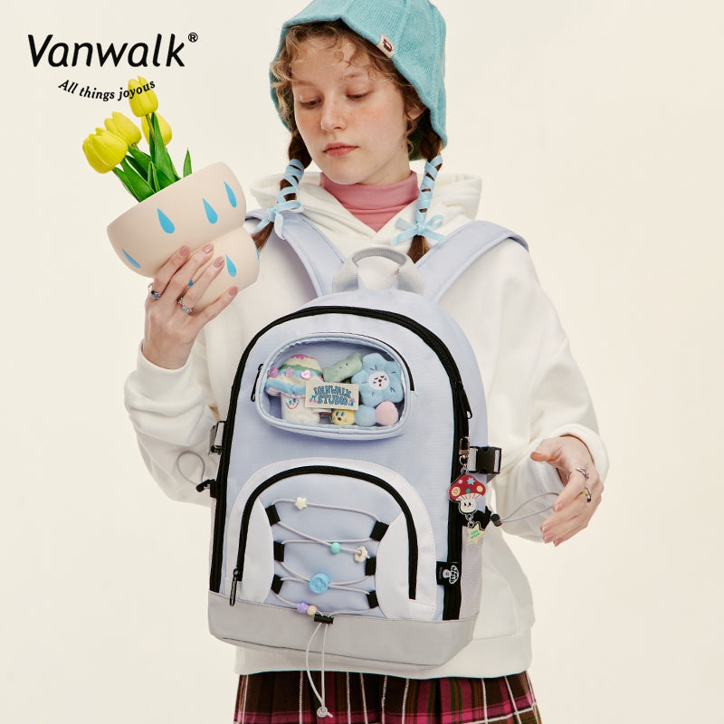 Vanwalk กระเป๋าเป้สวนขนาดเล็กกันน้ำ V2749