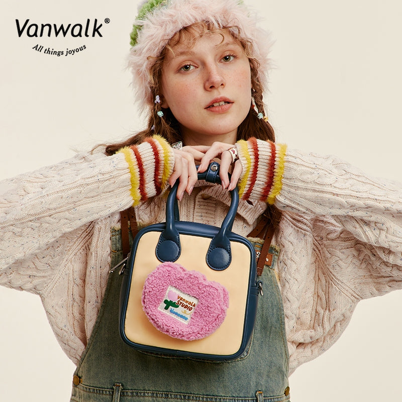 Vanwalk กระเป๋าสะพายข้างสวนขนาดเล็ก Casual V2752