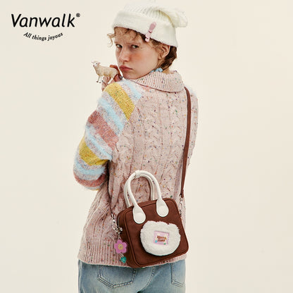 Vanwalk กระเป๋าสะพายข้างสวนขนาดเล็ก Casual V2752