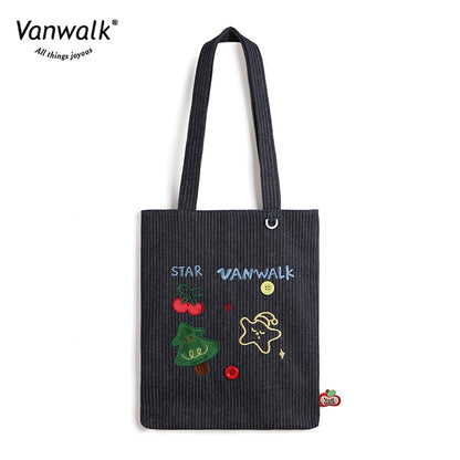 Vanwalk กระเป๋าสะพายไหล่ดีไซน์น่ารัก ซีรีส์คริสต์มาส VS32