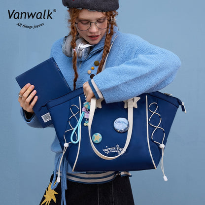 Vanwalk กระเป๋าสะพายไหล่กันน้ำ Lucky Star V2890