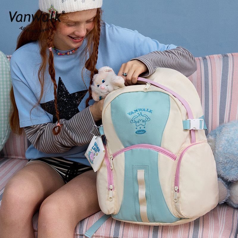 Vanwalk กระเป๋าเป้ระบายอากาศ Lucky Star V2883