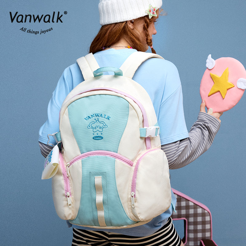 Vanwalk กระเป๋าเป้ระบายอากาศ Lucky Star V2883