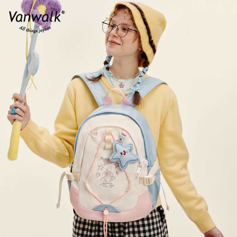 Vanwalk กระเป๋าเป้สวนขนาดเล็ก ความจุขนาดใหญ่ V2768
