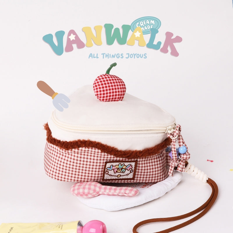 Vanwalk กระเป๋าเครื่องสำอางดีไซน์น่ารัก Happy Band VS35