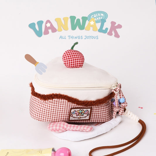 Vanwalk حقيبة تجميل بتصميم لطيف Happy Band VS35