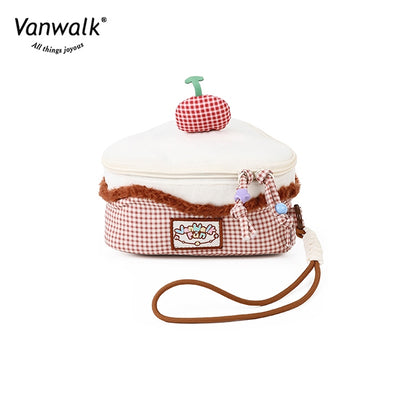 Vanwalk กระเป๋าเครื่องสำอางดีไซน์น่ารัก Happy Band VS35