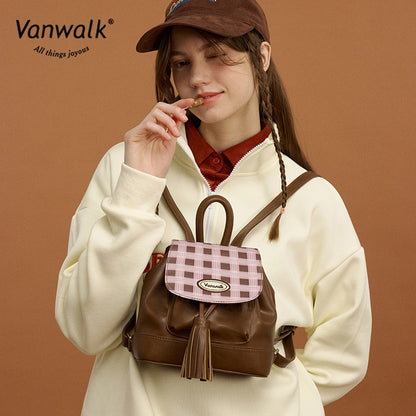 Vanwalk Fashion Pizza mini backpack V2879