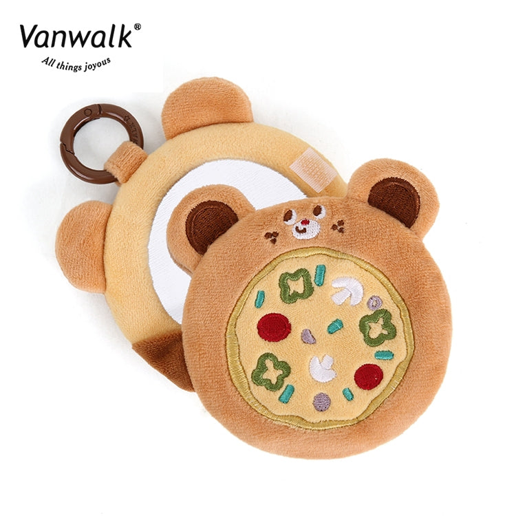Vanwalk กระเป๋าอุปกรณ์เสริมดีไซน์น่ารักรูปพิซซ่า K547