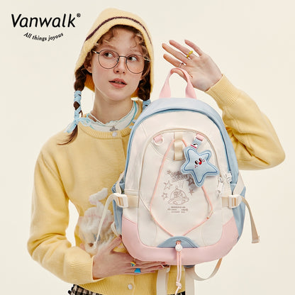 Vanwalk กระเป๋าเป้สวนขนาดเล็ก ความจุขนาดใหญ่ V2768