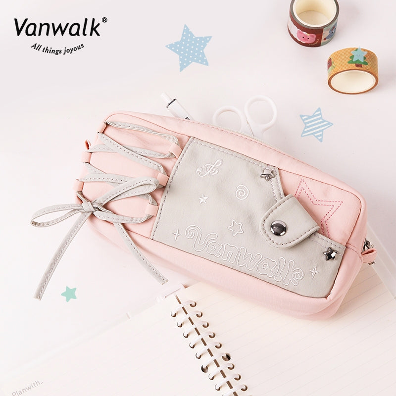 Vanwalk กระเป๋าดินสอ Happy Band ดีไซน์น่ารัก VS40