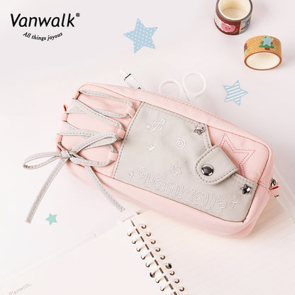 Vanwalk กระเป๋าดินสอ Happy Band ดีไซน์น่ารัก VS40