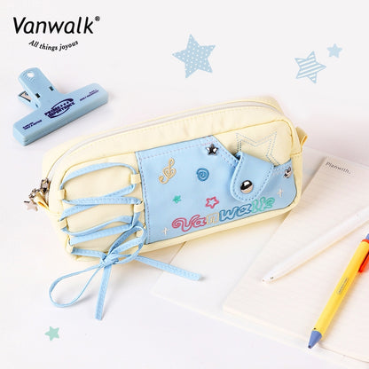 Vanwalk กระเป๋าดินสอ Happy Band ดีไซน์น่ารัก VS40
