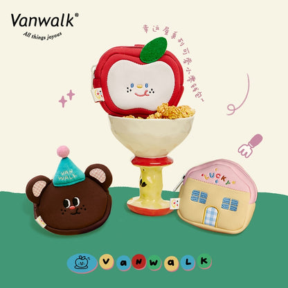 Vanwalk กระเป๋าใส่เหรียญ Lucky House ดีไซน์น่ารัก K435