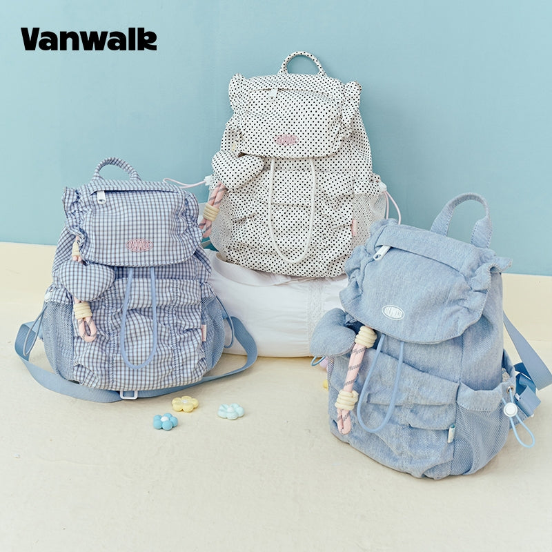 VANWALK กระเป๋าเป้สะพายหลังน้ำหนักเบา Moonlight Park รุ่น v2944