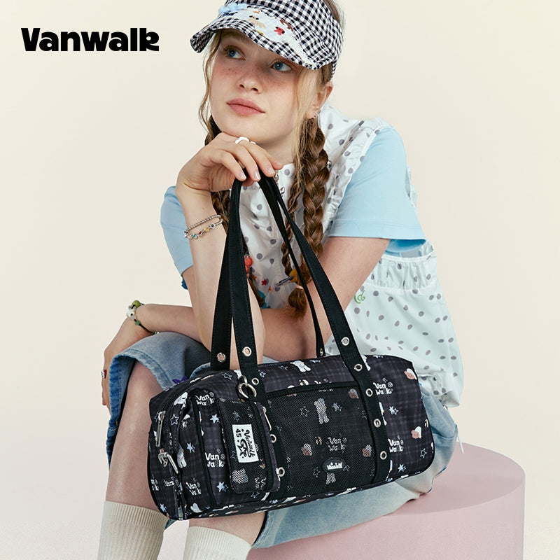 VANWALK กระเป๋าสะพายไหล่พลังผลไม้กีฬา v2954