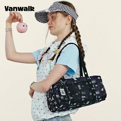 VANWALK กระเป๋าสะพายไหล่พลังผลไม้กีฬา v2954