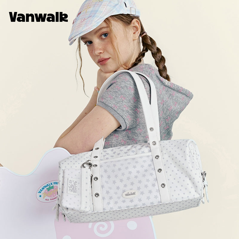 VANWALK กระเป๋าสะพายไหล่พลังผลไม้กีฬา v2954