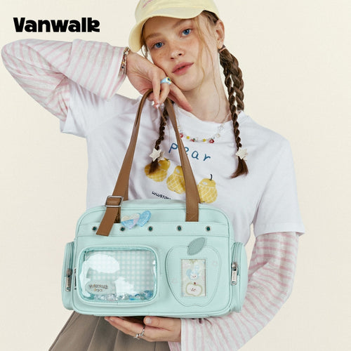 VANWALK Large Capacity Fruit Power Shoulder Bag V2968