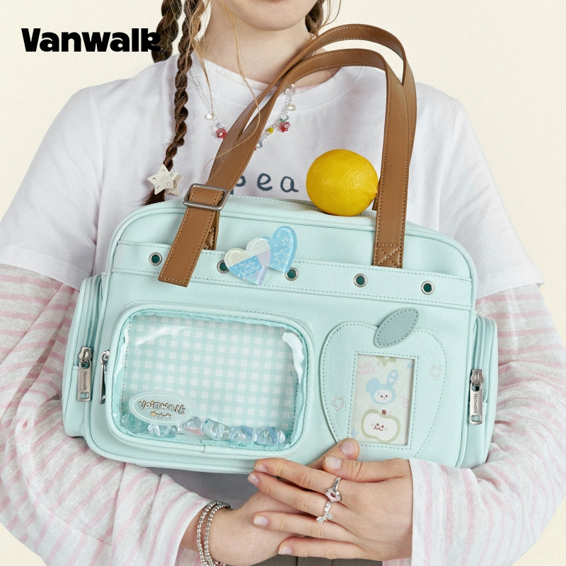 VANWALK Large Capacity Fruit Power Shoulder Bag V2968
