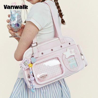 VANWALK Large Capacity Fruit Power Shoulder Bag V2968