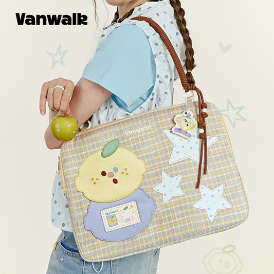 غلاف لابتوب VANWALK لأجهزة الكمبيوتر المحمولة بحجم 15.6 بوصة قوة الفواكه VS67