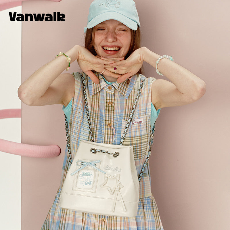 VANWALK กระเป๋าเป้สะพายหลังสำหรับเดินทางและใช้งานประจำวัน V2914