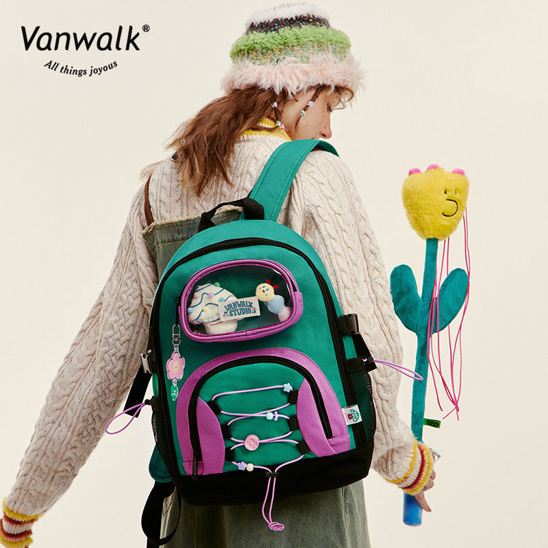 Vanwalk กระเป๋าเป้สวนขนาดเล็กกันน้ำ V2749